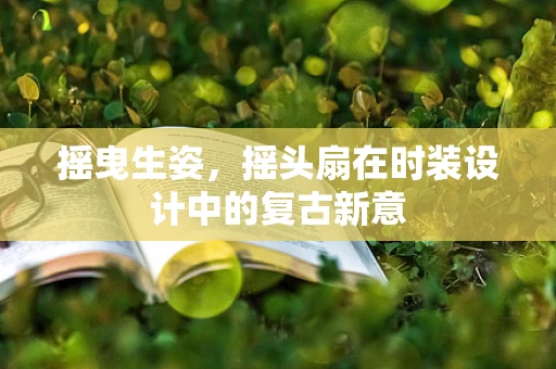 摇曳生姿，摇头扇在时装设计中的复古新意