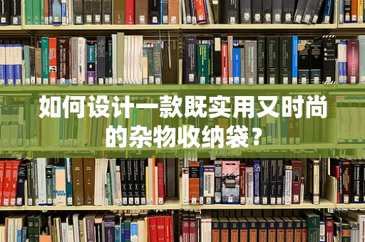 如何设计一款既实用又时尚的杂物收纳袋？