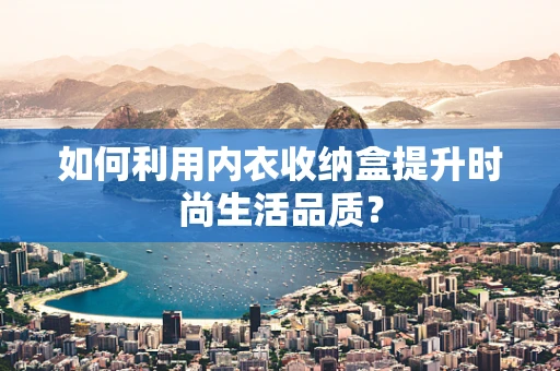 如何利用内衣收纳盒提升时尚生活品质？
