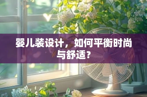 婴儿装设计，如何平衡时尚与舒适？