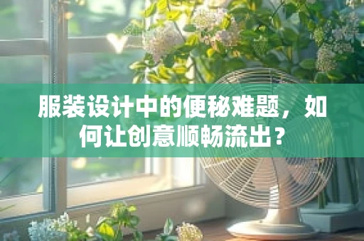 服装设计中的便秘难题，如何让创意顺畅流出？