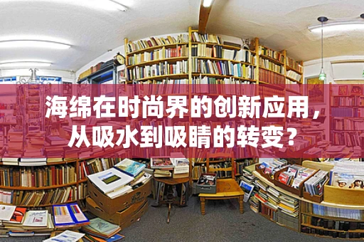 海绵在时尚界的创新应用，从吸水到吸睛的转变？