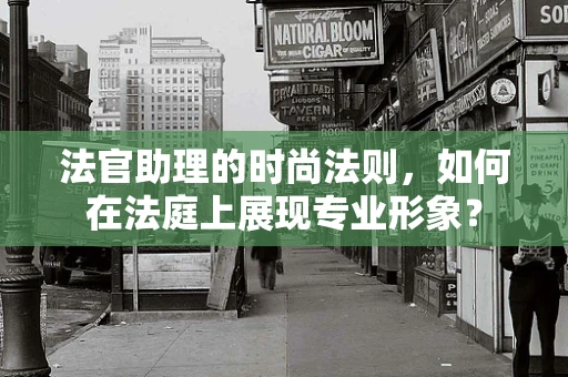 法官助理的时尚法则，如何在法庭上展现专业形象？