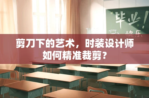 剪刀下的艺术，时装设计师如何精准裁剪？