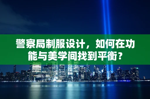 警察局制服设计，如何在功能与美学间找到平衡？