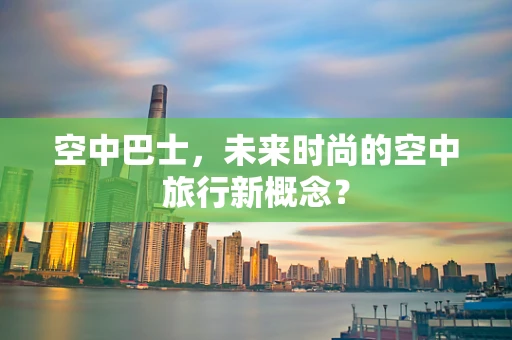 空中巴士，未来时尚的空中旅行新概念？