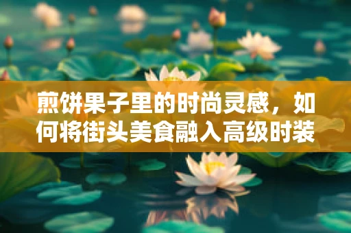 煎饼果子里的时尚灵感，如何将街头美食融入高级时装设计？