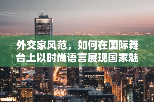 外交家风范，如何在国际舞台上以时尚语言展现国家魅力？