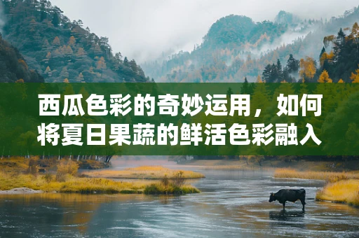 西瓜色彩的奇妙运用，如何将夏日果蔬的鲜活色彩融入时尚设计？
