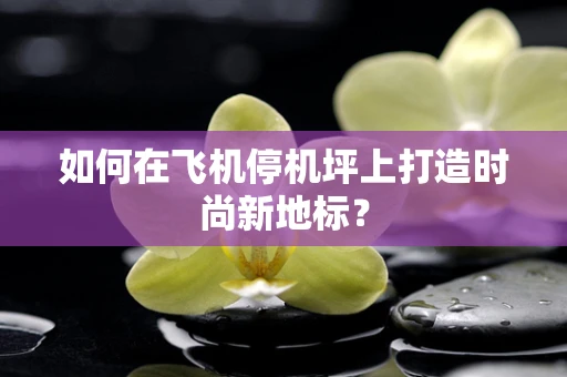 如何在飞机停机坪上打造时尚新地标？