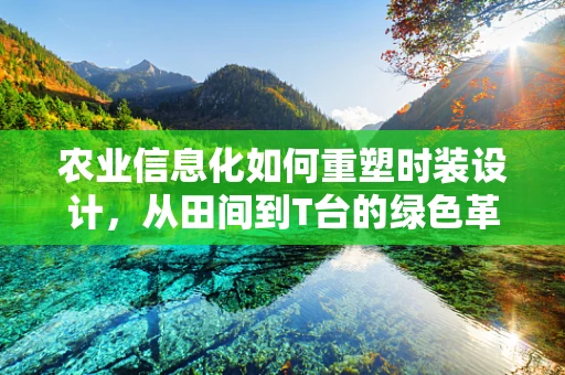农业信息化如何重塑时装设计，从田间到T台的绿色革命？