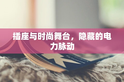 插座与时尚舞台，隐藏的电力脉动