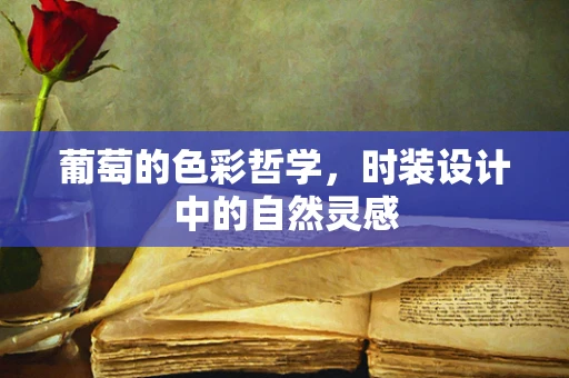 葡萄的色彩哲学，时装设计中的自然灵感