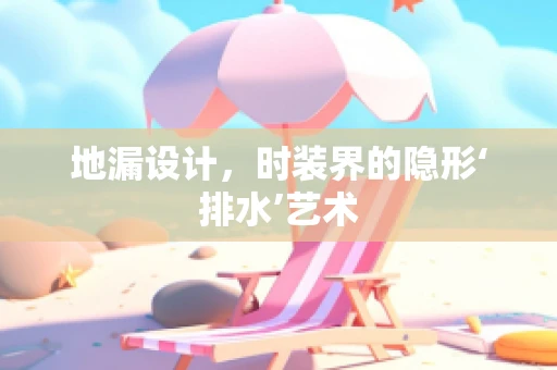 地漏设计，时装界的隐形‘排水’艺术