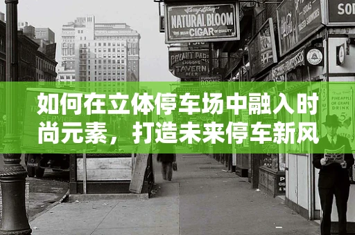 如何在立体停车场中融入时尚元素，打造未来停车新风尚？