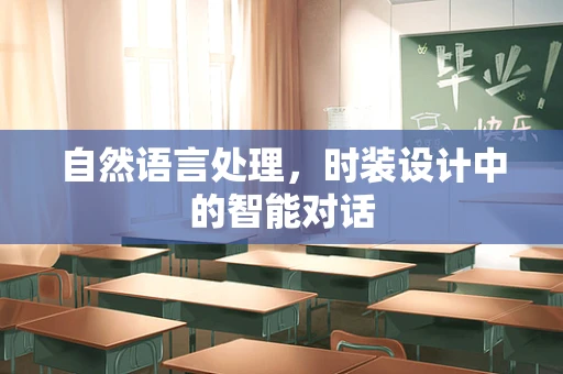 自然语言处理，时装设计中的智能对话