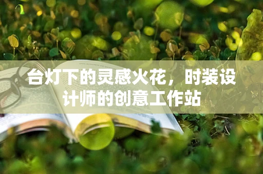 台灯下的灵感火花，时装设计师的创意工作站