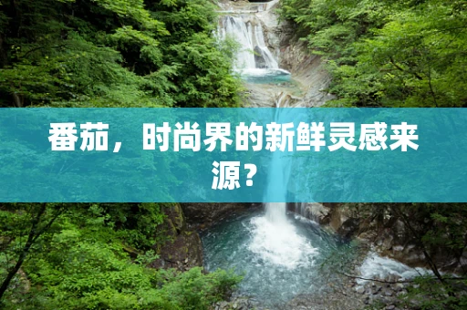 番茄，时尚界的新鲜灵感来源？