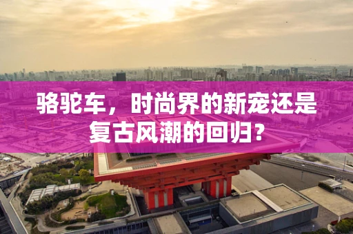 骆驼车，时尚界的新宠还是复古风潮的回归？