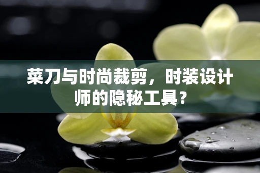 菜刀与时尚裁剪，时装设计师的隐秘工具？