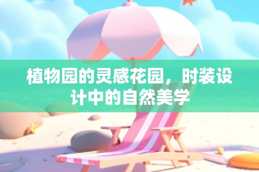 植物园的灵感花园，时装设计中的自然美学