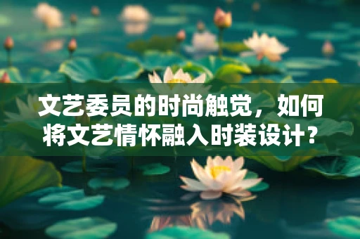 文艺委员的时尚触觉，如何将文艺情怀融入时装设计？