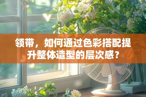 领带，如何通过色彩搭配提升整体造型的层次感？