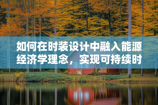 如何在时装设计中融入能源经济学理念，实现可持续时尚？