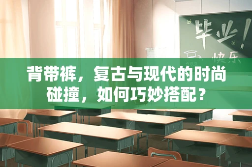 背带裤，复古与现代的时尚碰撞，如何巧妙搭配？