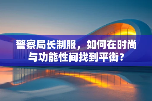 警察局长制服，如何在时尚与功能性间找到平衡？