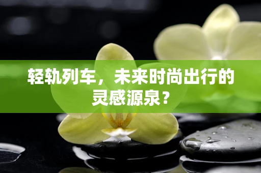 轻轨列车，未来时尚出行的灵感源泉？