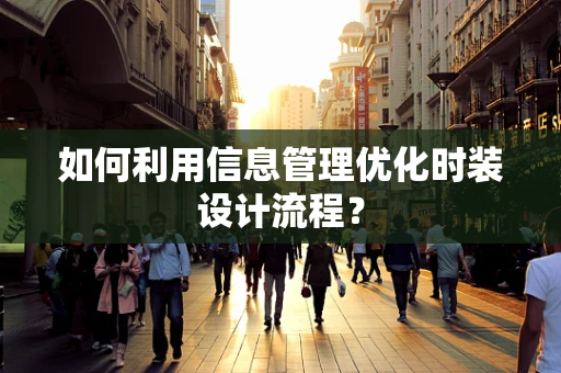 如何利用信息管理优化时装设计流程？