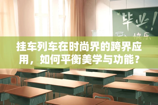 挂车列车在时尚界的跨界应用，如何平衡美学与功能？