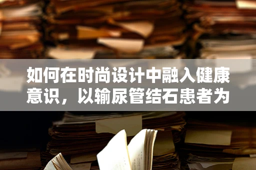 如何在时尚设计中融入健康意识，以输尿管结石患者为例