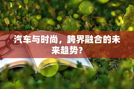 汽车与时尚，跨界融合的未来趋势？