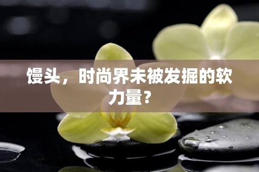 馒头，时尚界未被发掘的软力量？
