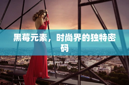 黑莓元素，时尚界的独特密码