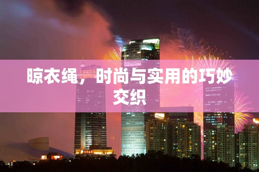 晾衣绳，时尚与实用的巧妙交织