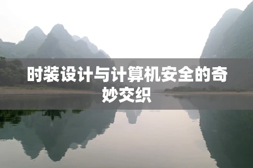 时装设计与计算机安全的奇妙交织