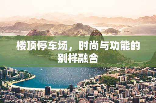 楼顶停车场，时尚与功能的别样融合