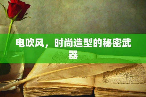电吹风，时尚造型的秘密武器