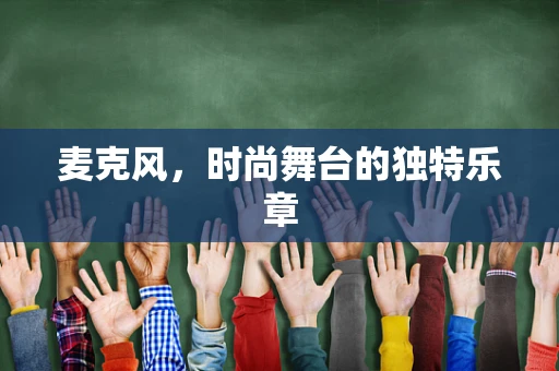 麦克风，时尚舞台的独特乐章