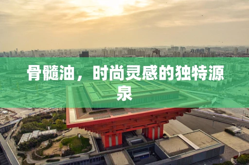 骨髓油，时尚灵感的独特源泉