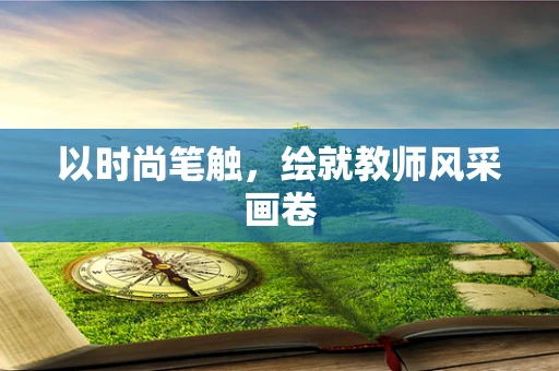 以时尚笔触，绘就教师风采画卷
