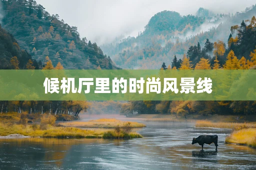 候机厅里的时尚风景线