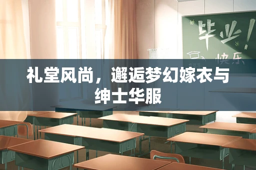 礼堂风尚，邂逅梦幻嫁衣与绅士华服