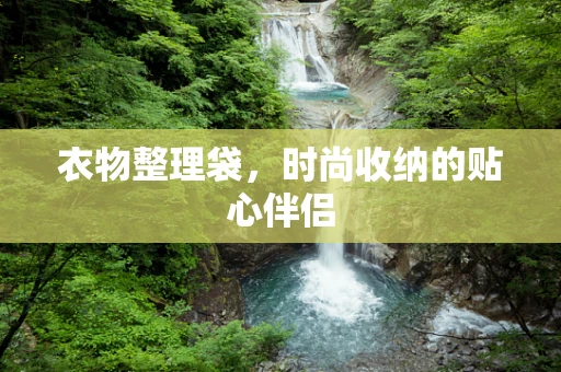 衣物整理袋，时尚收纳的贴心伴侣