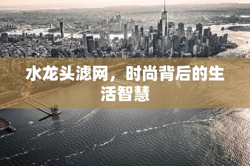 水龙头滤网，时尚背后的生活智慧