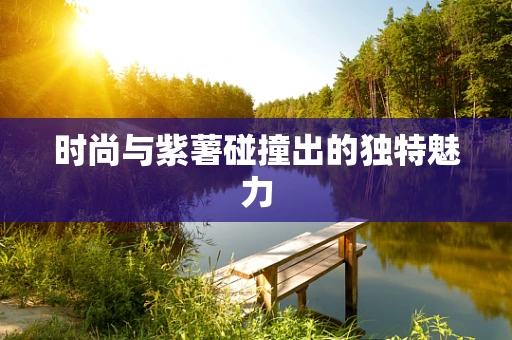 时尚与紫薯碰撞出的独特魅力