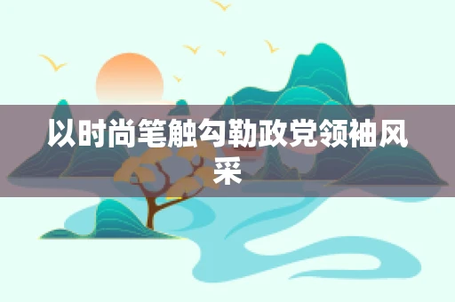 以时尚笔触勾勒政党领袖风采